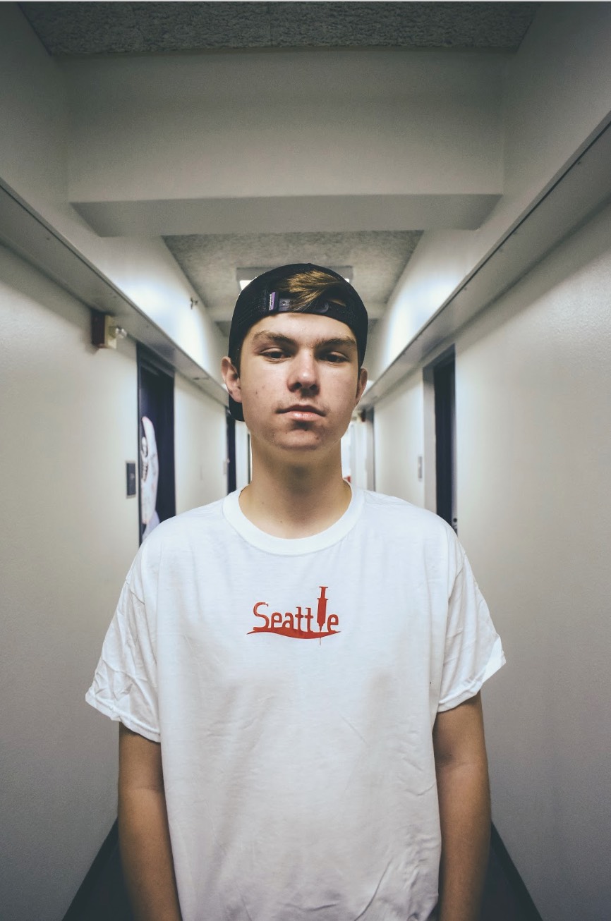 Person wearing FUZED t-shirt